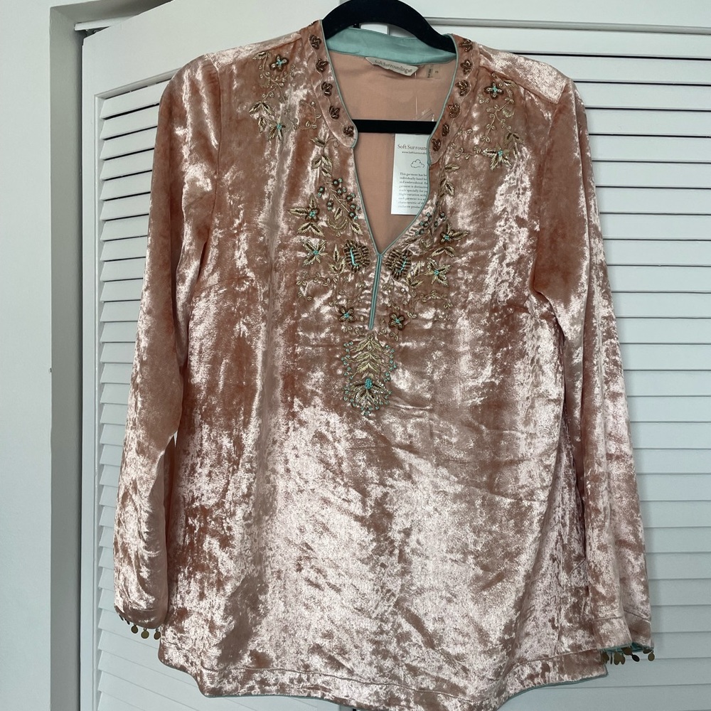 NWT Petite small soft surroundings tunic